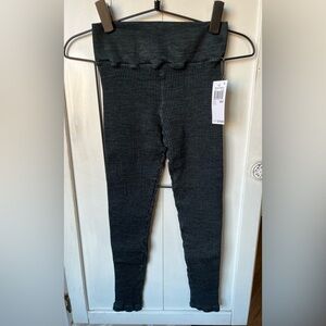 NWT Bandier Avocado Margot Melange Legging M/L Midnight Navy